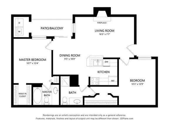 Scotland Yard houston apartment floorplan 10
