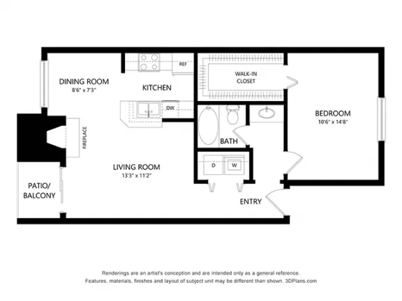Scotland Yard houston apartment floorplan 7