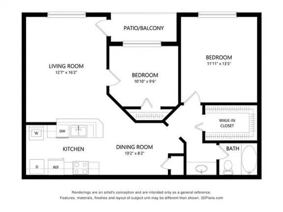 Scotland Yard houston apartment floorplan 8
