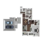 Seagrove Houston Apartment FloorPlan 11