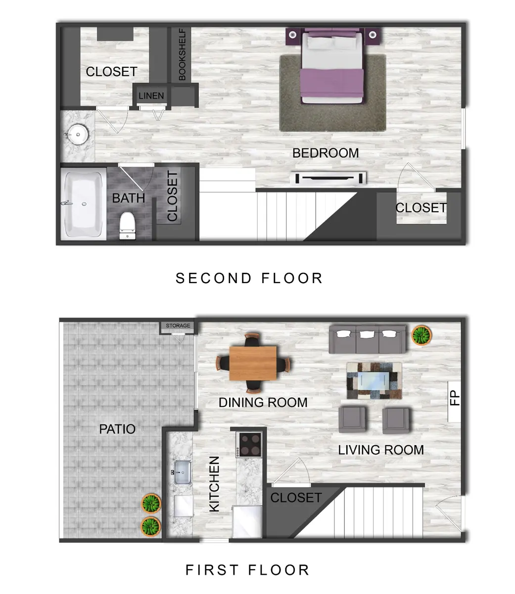 Sedona Square floor plan 1