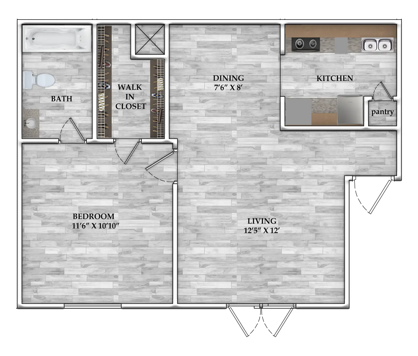Serena Heights Floor Plan 1