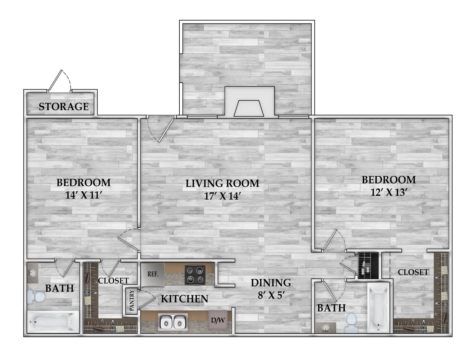 Serena Oaks Floor Plan 3