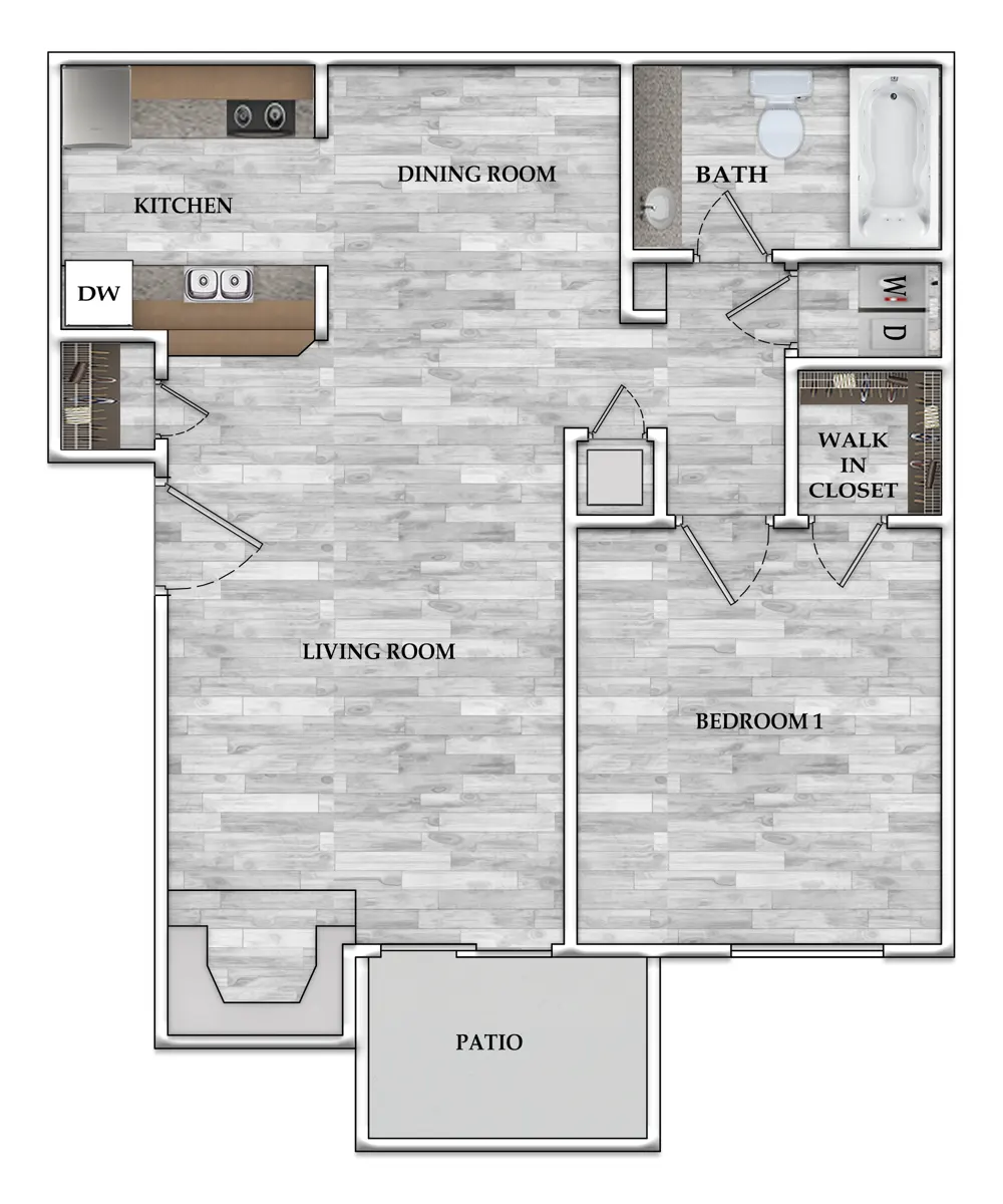 Serena Village 1 Floor Plan 1