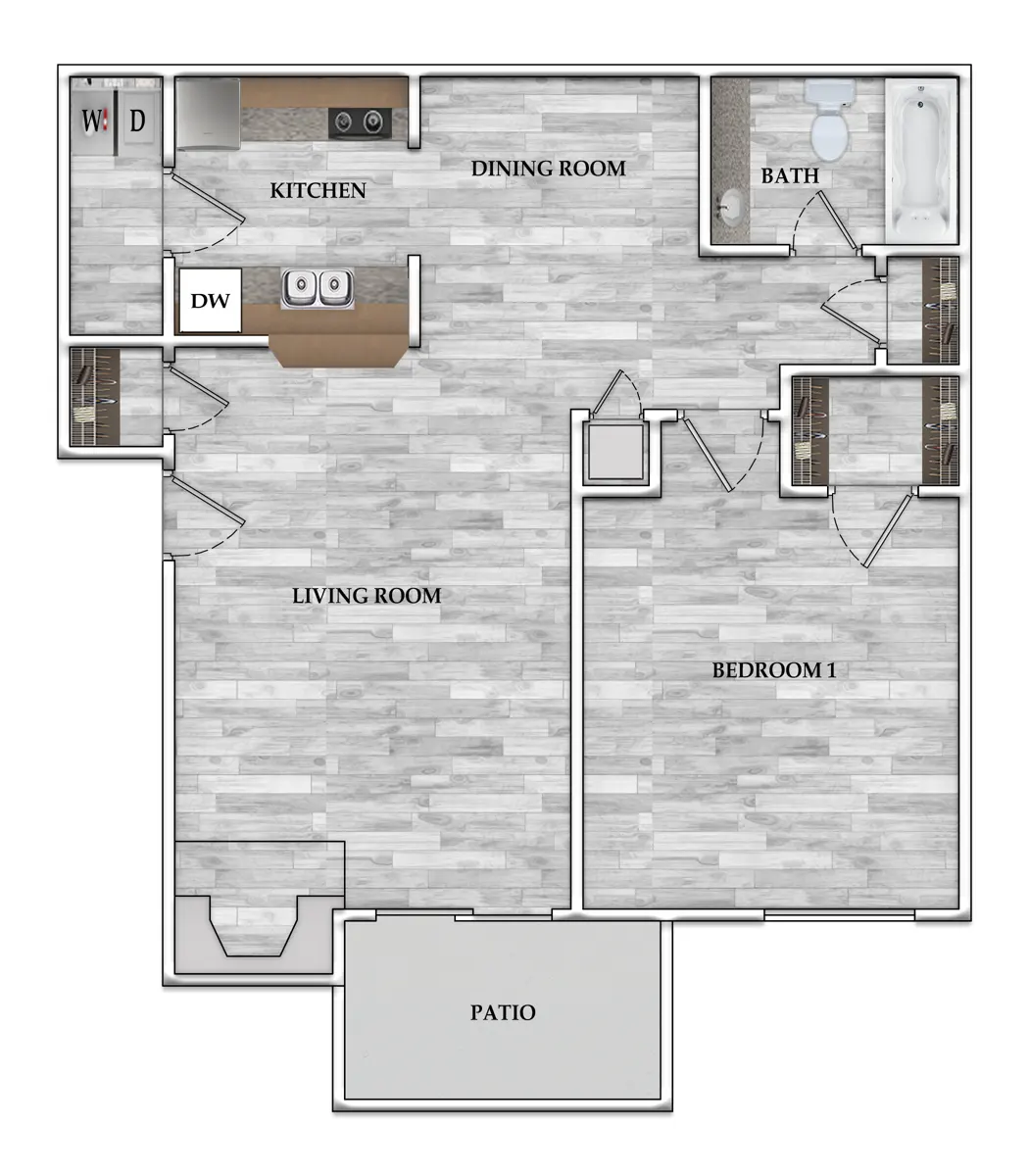 Serena Village 2 Floor Plan 1