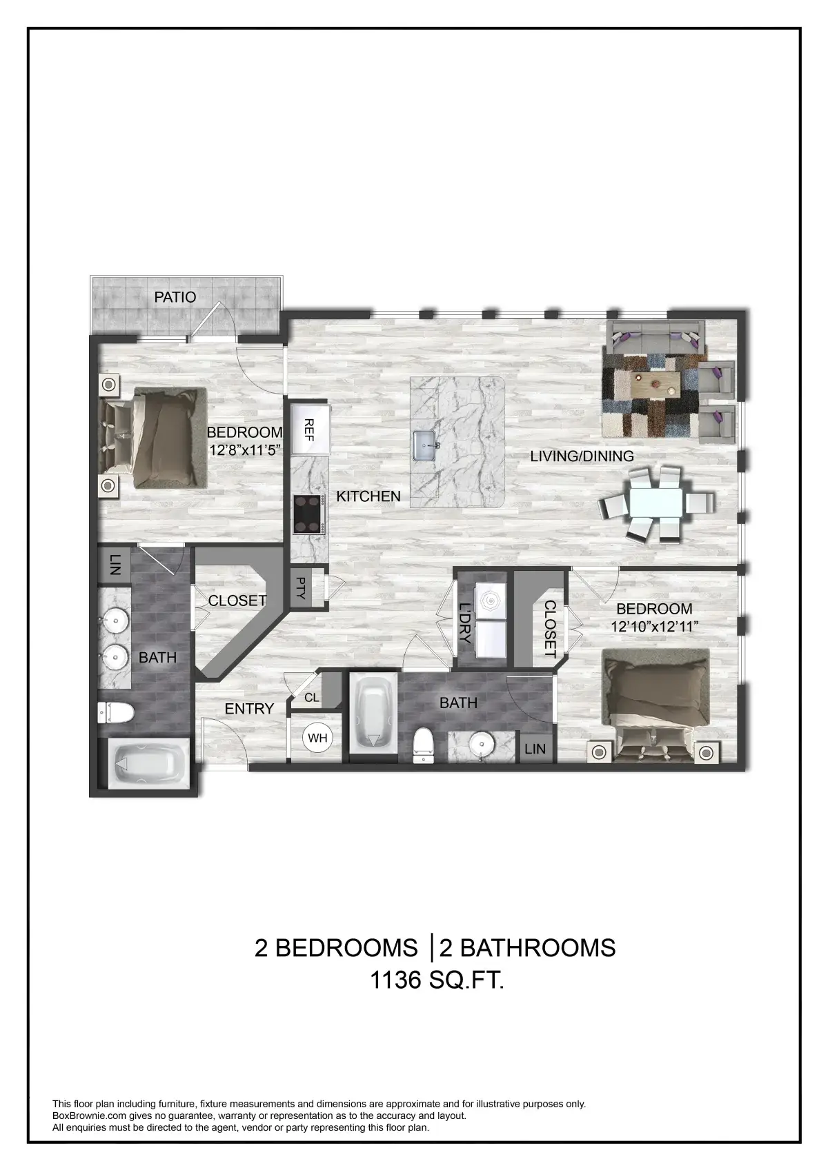 Sinclair houston apartment floorplan 6