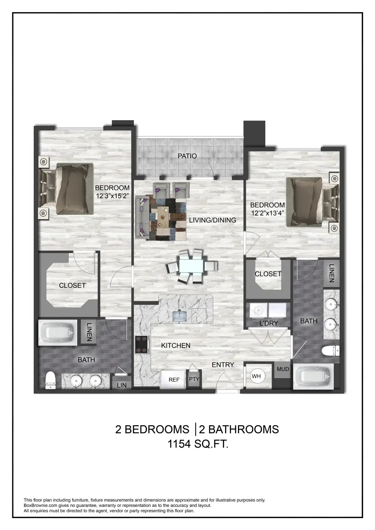 Sinclair houston apartment floorplan 8