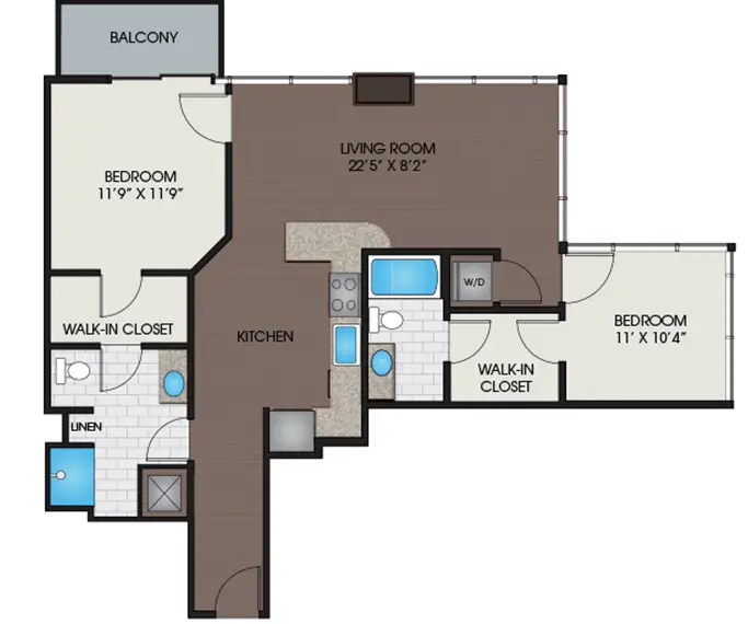 Skyhouse River Oaks Floor Plan 14