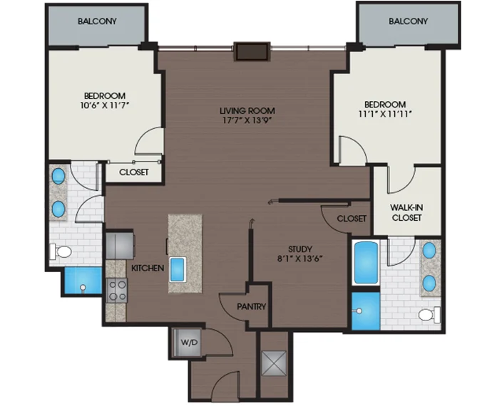 Skyhouse River Oaks Floor Plan 17