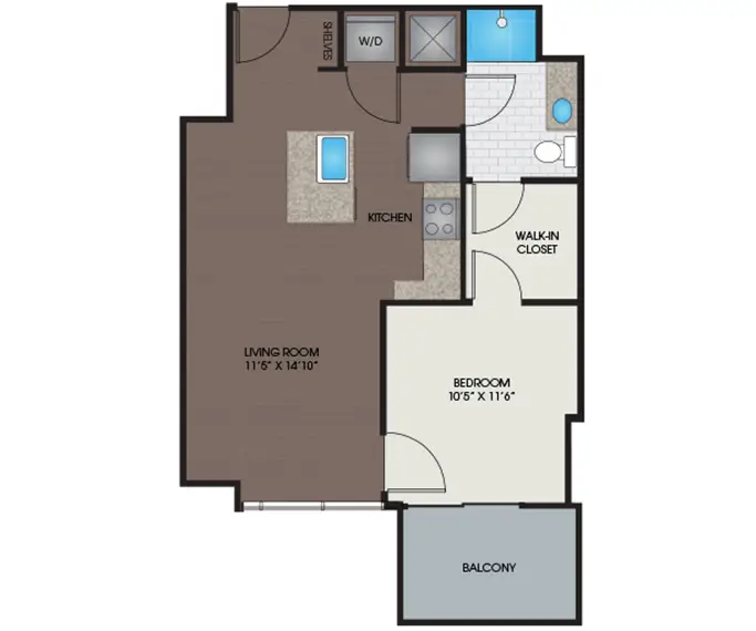 Skyhouse River Oaks floor plan 4