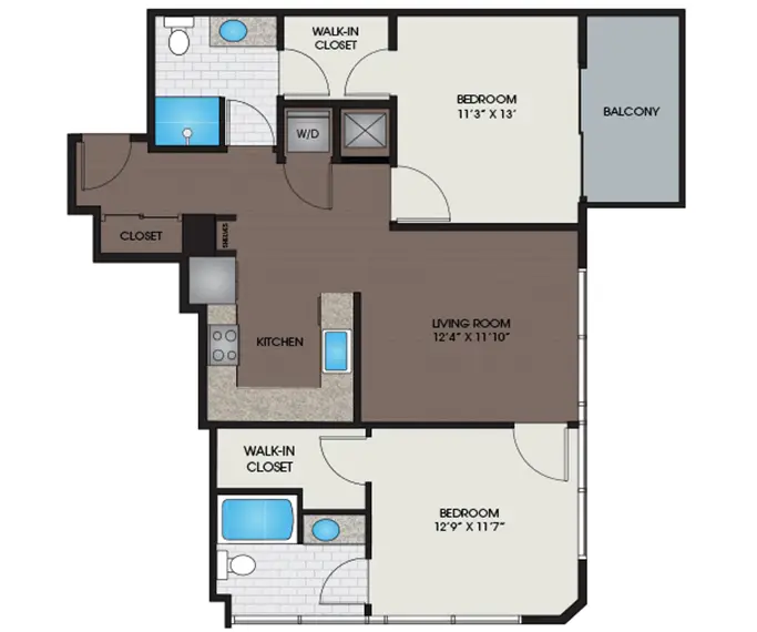 Skyhouse River Oaks floor plan 9