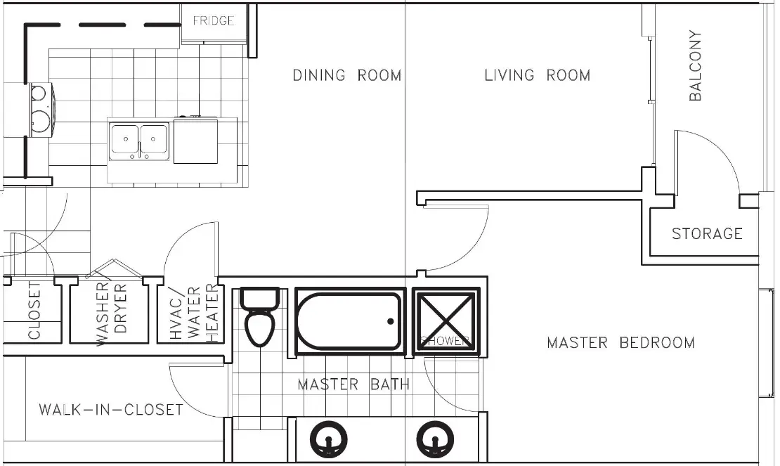 South Mountain Residences Floor Plan 1