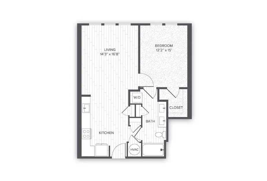 Stadia Med Main houston apartments floorplan 17