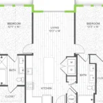 Stadia Med Main houston apartments floorplan 29
