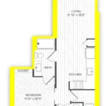 Stadia Med Main houston apartments floorplan 3