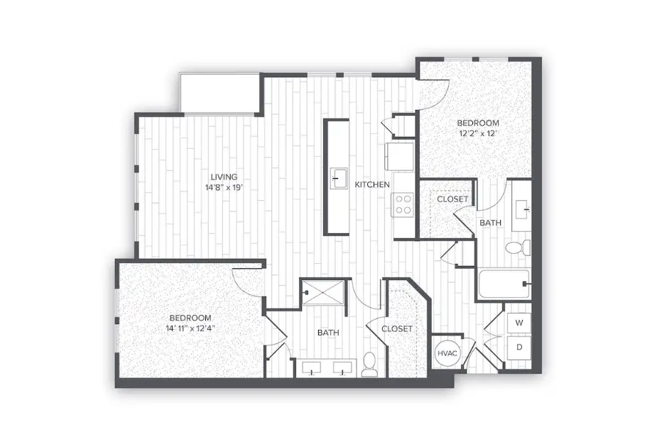 Stadia Med Main houston apartments floorplan 30