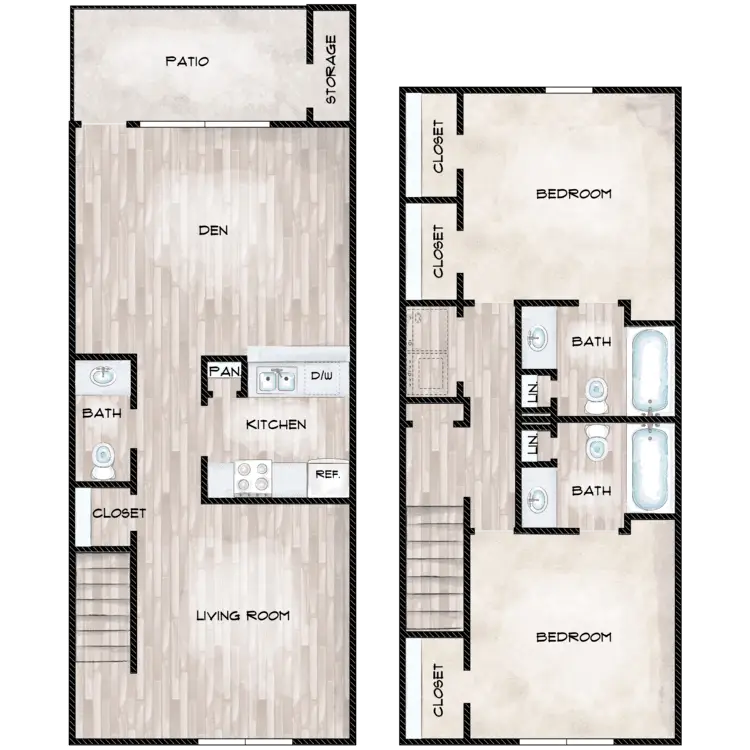 Summervale Apartments Floor Plan 7
