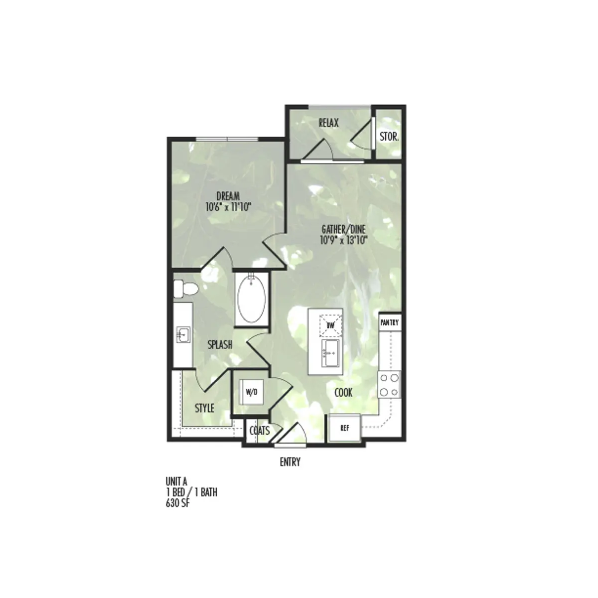 Territory at 2920 floor plan 1