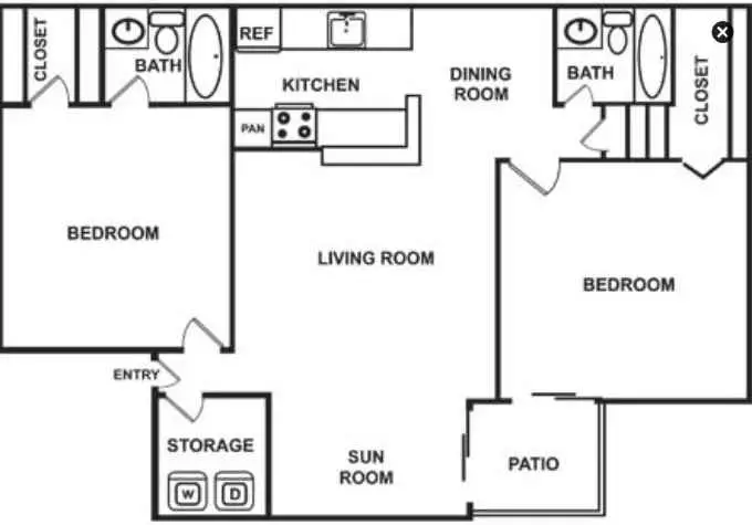 The Abbey At Conroe Floor Plan 8