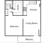The Abbey At Enclave Floor Plan 1
