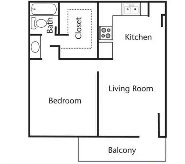 The Abbey At Enclave Floor Plan 1