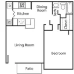 The Abbey At Enclave Floor Plan 2