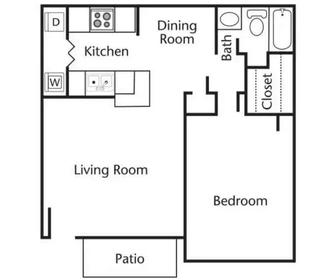 The Abbey At Enclave Floor Plan 2