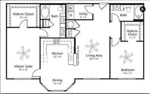 The Abbey at Grant Road Floor Plan 2