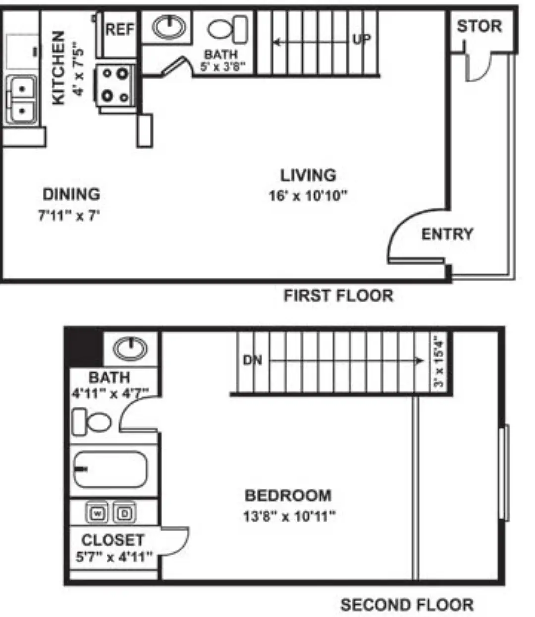 The Abbey at Montgomery Park Floor Plan 2