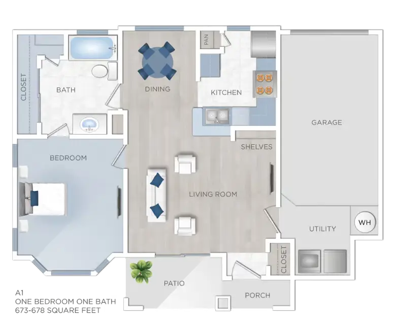 The Bellagio Floor Plan 1