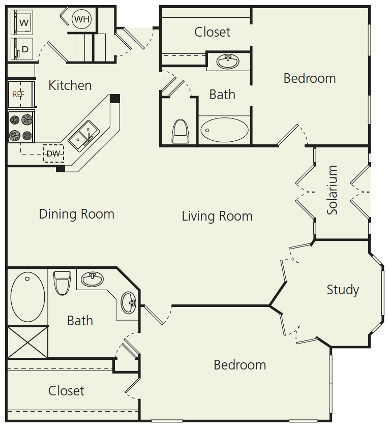 The Carlton Floor Plan 12