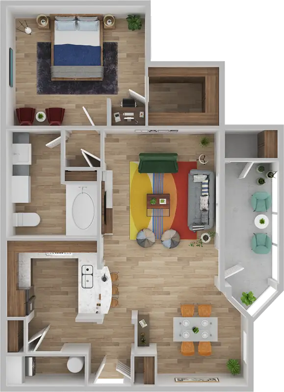 The Enclave at Copperfield floor plan 2