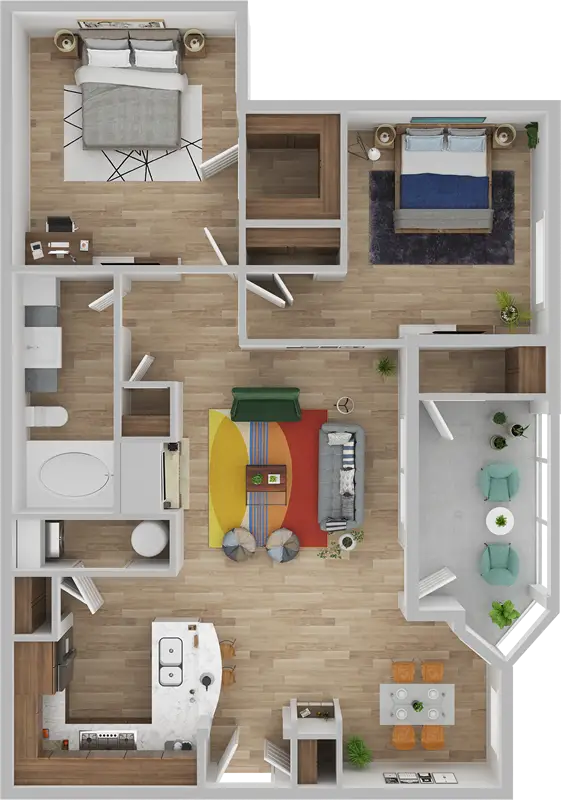 The Enclave at Copperfield floor plan 3