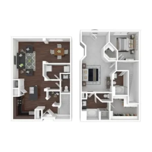 The Fitz Apartment Floor Plan 6