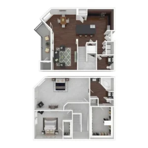 The Fitz Apartment Floor Plan 7