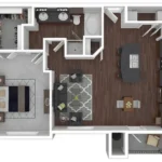 The Fordham at Baywood Houston Apartments FloorPlan 3