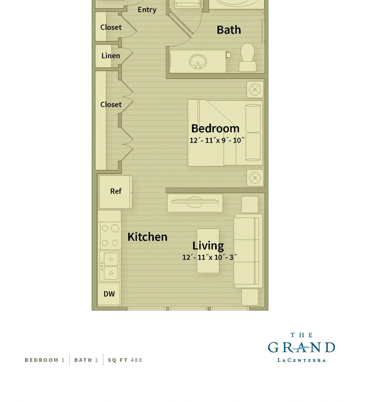 The Grand at La Centerra Floor Plan 1