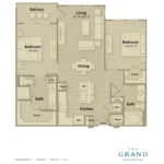 The Grand at La Centerra Floor Plan 13