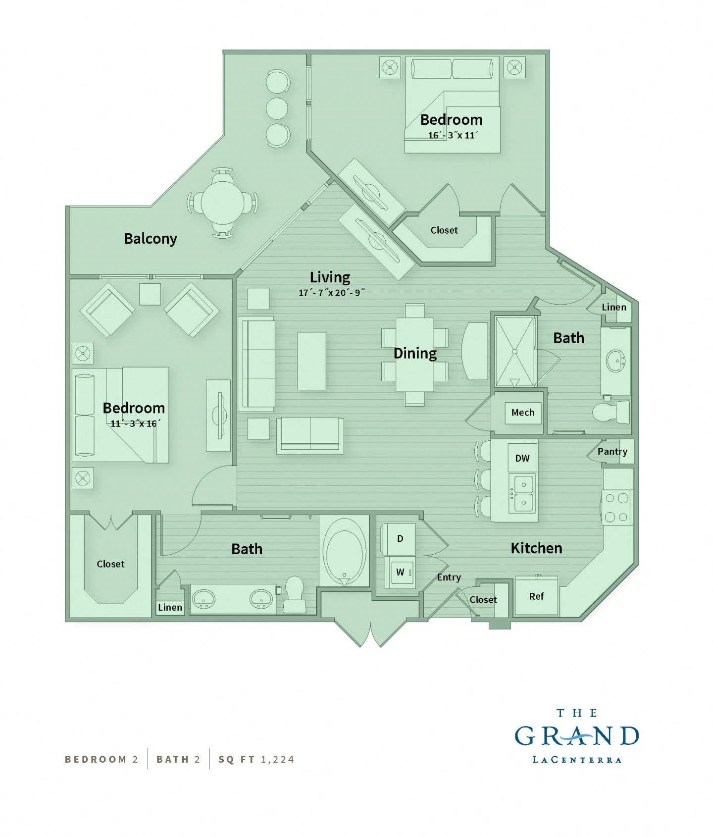 The Grand at La Centerra Floor Plan 14