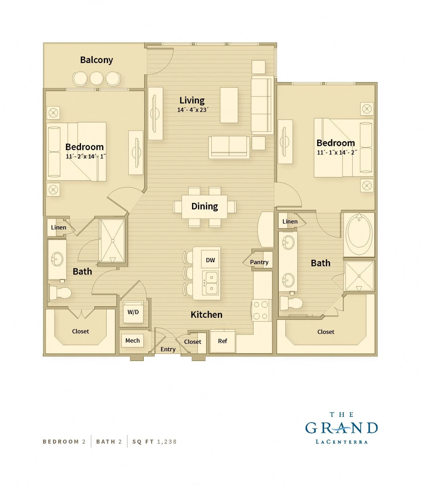 The Grand at La Centerra Floor Plan 15