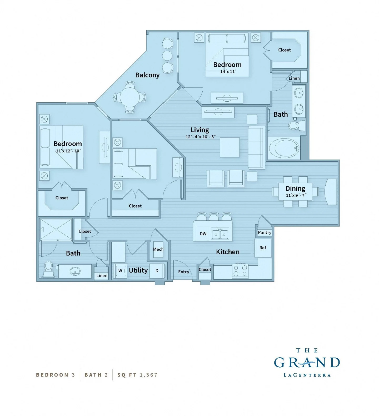 The Grand at La Centerra Floor Plan 19