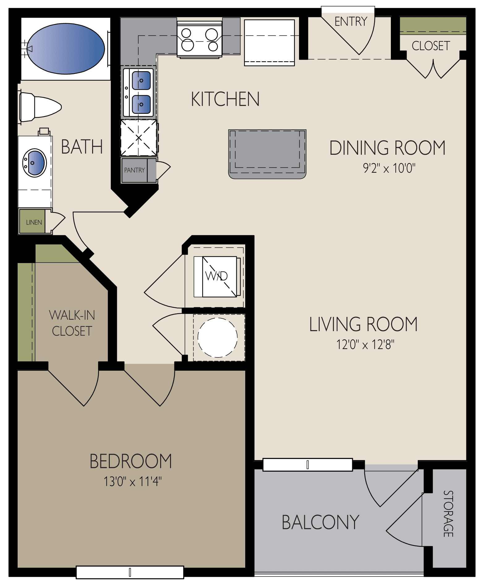 The Grand at Upper Kirby Floor Plan 2