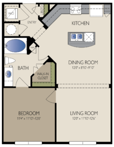 The Grand at Upper Kirby Floor Plan 3