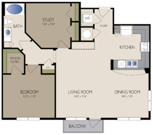 The Grand at Upper Kirby Floor Plan 6