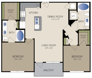 The Grand at Upper Kirby Floor Plan 7