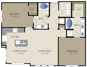 The Grand at Upper Kirby Floor Plan 9