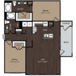 The Grayson Houston Apartments FloorPlan 12