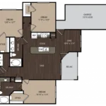 The Grayson Houston Apartments FloorPlan 15