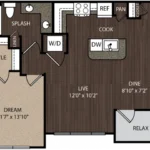 The Grayson Houston Apartments FloorPlan 4
