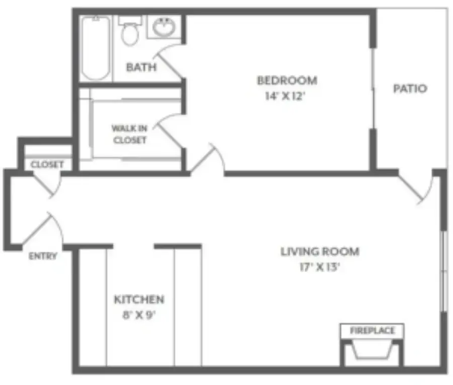 The Grove on Gladstell Floor Plan 1